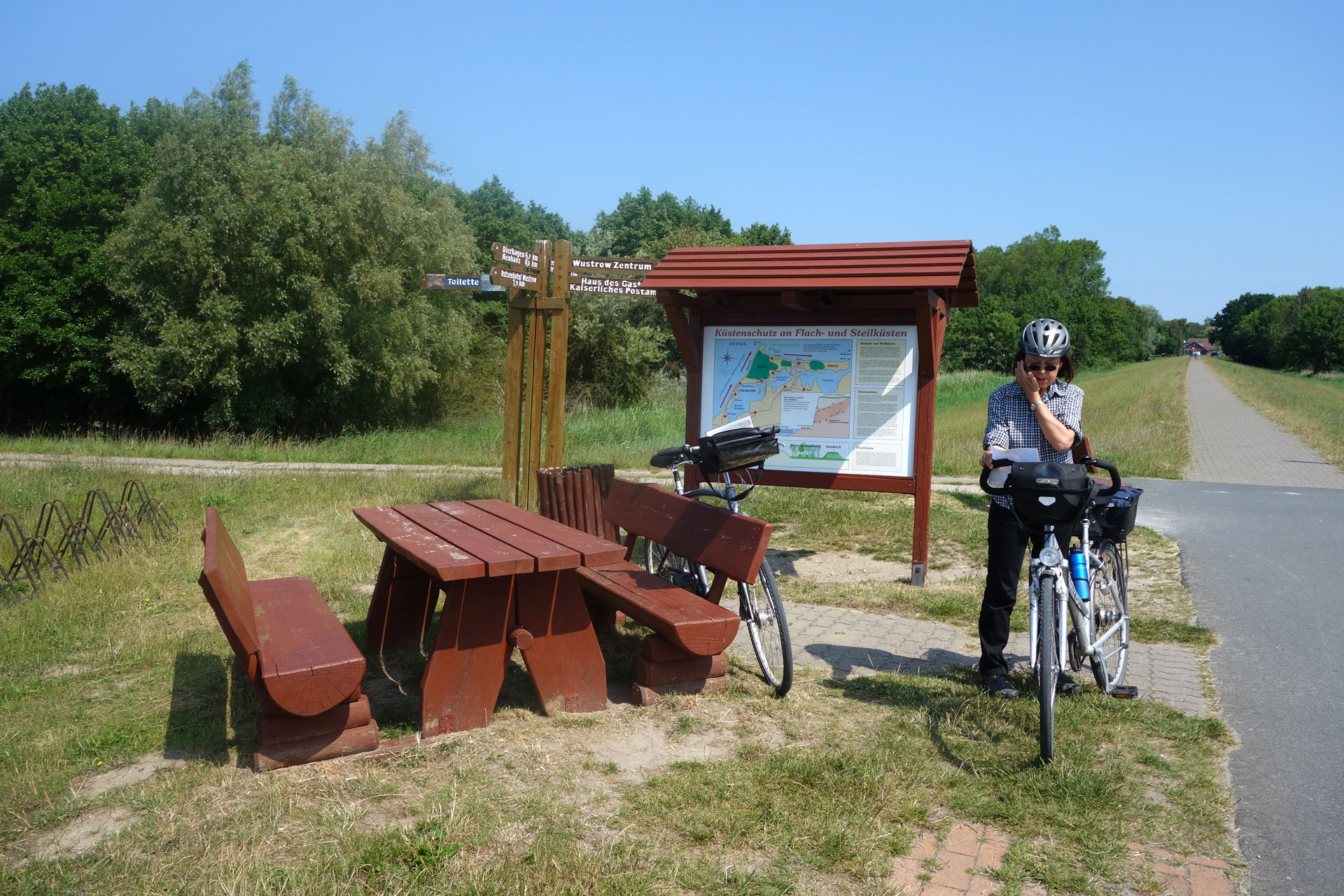 entfernung ribnitz nach bodstedt mit dem fahrrad